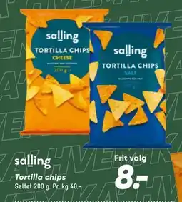Bilka salling Tortilla chips tilbud