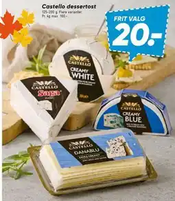 Bilka Castello dessertost tilbud