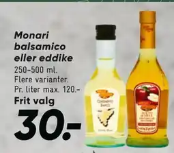 Bilka Monari balsamico eller eddike tilbud