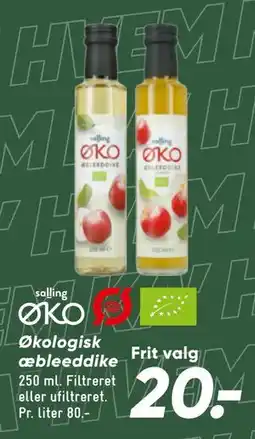 Bilka Økologisk æbleeddike tilbud