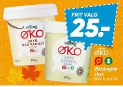 Bilka Økologisk skyr tilbud