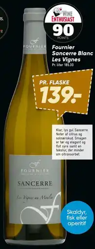 Bilka Fournier Sancerre Blanc Les Vignes tilbud