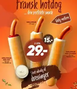 Bilka Fransk hotdog tilbud