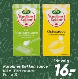 Bilka Karolines Køkken sauce tilbud