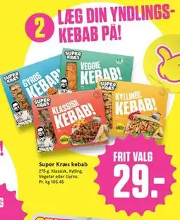 Bilka Super Kræs kebab tilbud