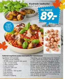 Bilka Krydrede kødboller tilbud