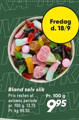 Bilka Bland selv slik tilbud