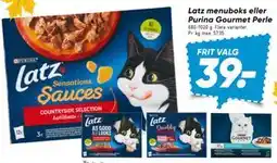 Bilka Latz menuboks eller Purina Gourmet Perle tilbud