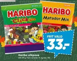 Bilka Haribo slikpose tilbud