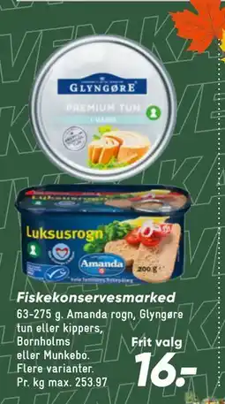 Bilka Fiskekonservesmarked tilbud