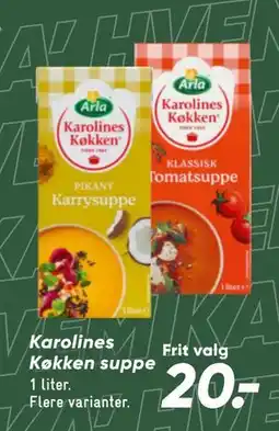 Bilka Karolines Køkken suppe tilbud