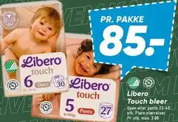 Bilka Libero Touch bleer tilbud