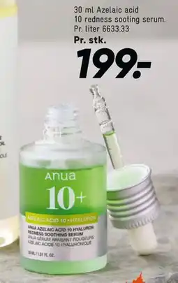 Bilka Azelaic acid 10 redness sooting serum tilbud
