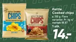 Bilka Kettle Cooked chips tilbud