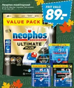 Bilka Neophos maskinopvask tilbud