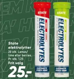Bilka State elektrolytter tilbud