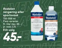 Bilka Rodalon rengøring eller sportsvask tilbud