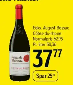 Føtex Auguste Bessac Côtes-du-Rhône tilbud