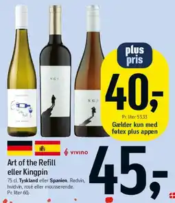 Føtex Art of the Refill eller Kingpin tilbud