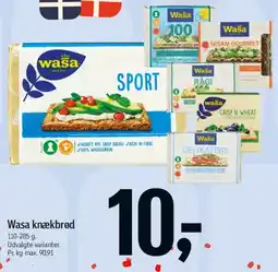Føtex Wasa knækbrød tilbud