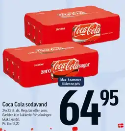 Føtex Coca Cola sodavand tilbud