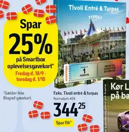 Føtex Tivoli Entré & Turpas tilbud