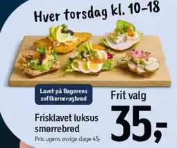 Føtex Frisklavet luksus smørrebrød tilbud