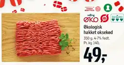Føtex Økologisk hakket oksekød tilbud