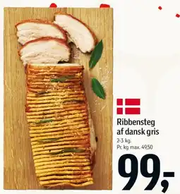 Føtex Ribbensteg af dansk gris tilbud
