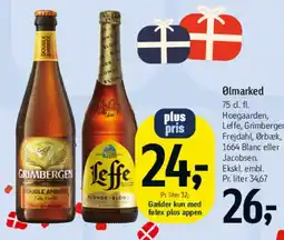 Føtex Ølmarked - Leffe / Grimbergen tilbud