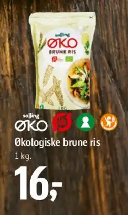 Føtex Økologiske brune ris tilbud