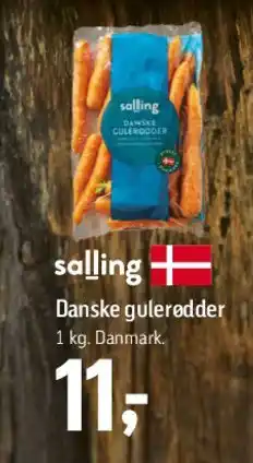 Føtex Danske gulerødder tilbud