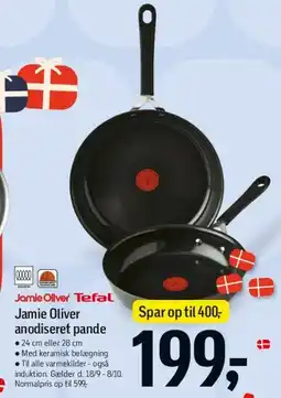Føtex Jamie Oliver anodiseret pande tilbud