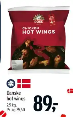 Føtex Danske hot wings tilbud