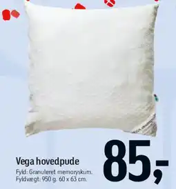 Føtex Vega hovedpude tilbud