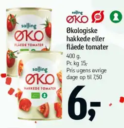 Føtex Økologiske hakkede eller flåede tomater tilbud
