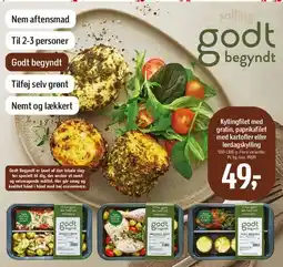 Føtex Kyllingefilet med gratin, paprikafilet med kartofler eller lørdagskylling tilbud