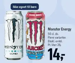 Føtex Monster Energy tilbud