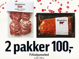 Føtex 2 pakker 100,- tilbud