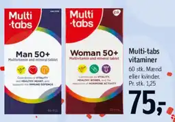 Føtex Multi-tabs vitaminer tilbud