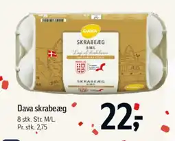 Føtex Dava skrabeæg tilbud