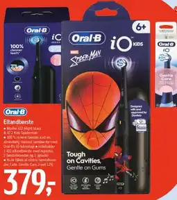 Føtex Oral‑B iO Kids (Spider‑Man) eltandbørste tilbud