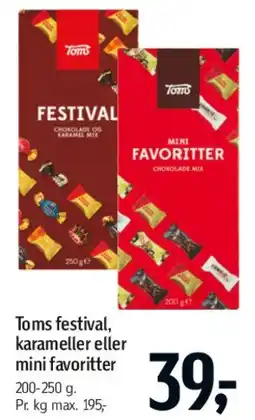 Føtex Toms Festival tilbud