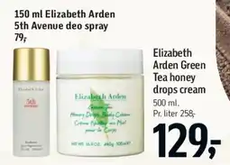 Føtex Elizabeth Arden Green Tea Honey Drops Cream tilbud