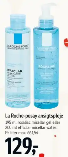 Føtex La Roche-Posay ansigtspleje tilbud