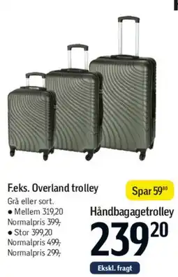 Føtex Overland trolley tilbud