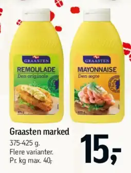 Føtex Graasten remoulade / mayonnaise tilbud