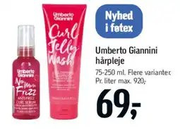 Føtex Umberto Giannini hårpleje tilbud