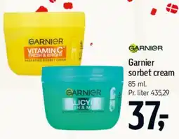 Føtex Garnier sorbet cream tilbud