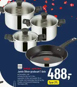 Føtex Jamie Oliver grydesæt 7 dele tilbud